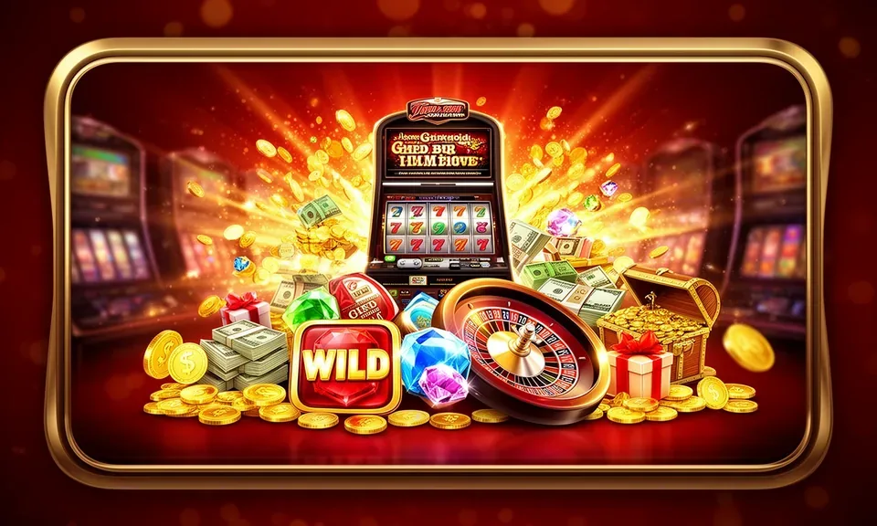 mega69 Indonesia Casino lobby